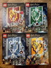 LOT LEGO Harry Potter House Banners 76409 76410 76411 76412 Gryffindor READ