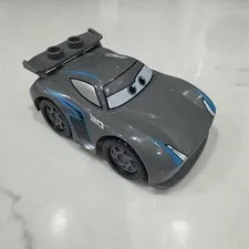 Lego DUPLO-Disney Pixar CARS 3 - Gray-JACKSON STORM Car/Vehicle ONLY- Piston Cup