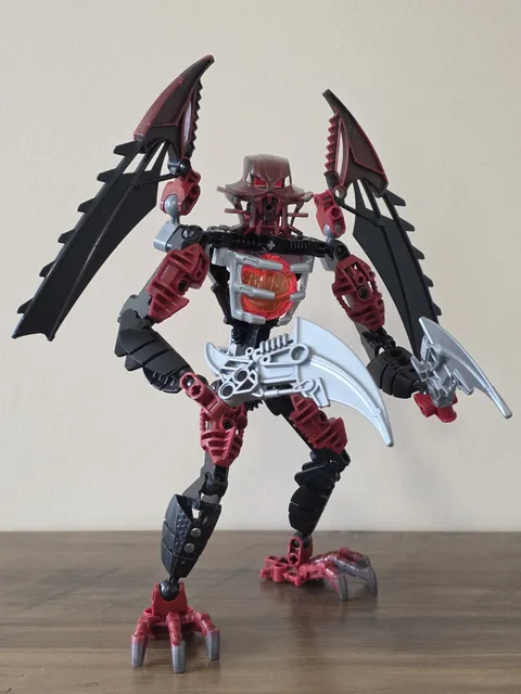 LEGO BIONICLE: Phantoka - Antroz (8691) 100% Complete W/ 4 Shadow Leeches