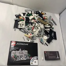 LEGO ARCHITECTURE Trafalgar Square 21045 With Book As-Is Parts