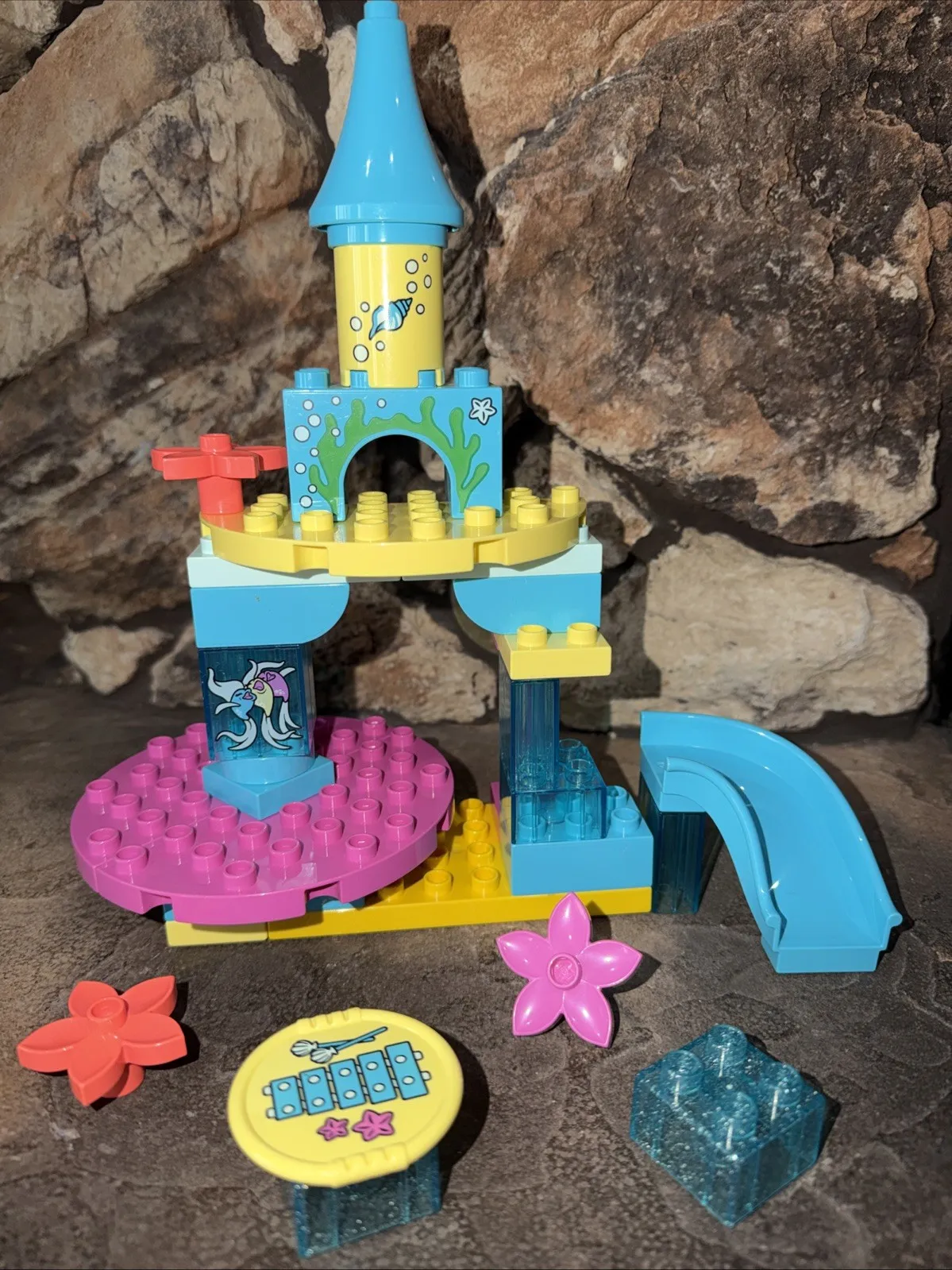 LEGO DUPLO: Ariel's Undersea Castle (10922) Missing Figures & Pieces PARTS