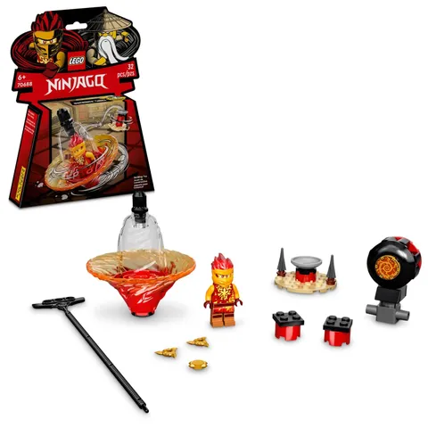 LEGO NINJAGO Kai’s Spinjitzu Ninja Training 70688 Spinning Toy Building Kit w...