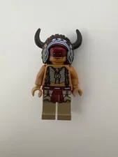Lego Red Knee Minifigure tlr003 Lone Ranger 79107 CMF Rare Retired Vintage