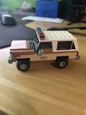 LEGO Stranger Things Jim Hopper Truck Hawkins Sheriff from Set 75810 Complete