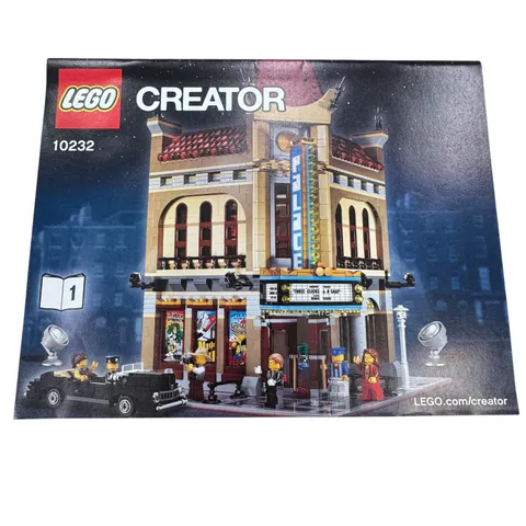 LEGO Instruction Manuals Books 1-3 Creator Palace Cinema 10232