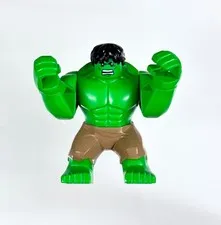 LEGO - Marvel Super Heroes - Minifigure - HULK - 6868 Helicarrier Breakout 2011