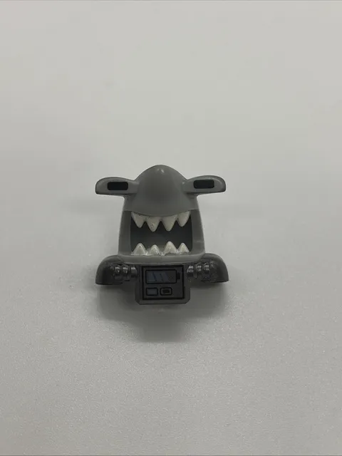 LEGO - Minifig, Mask Shark Head w/ Extended Eyes, White Teeth & Shoulder Pads 