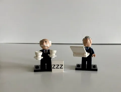 Lego 71033 The Muppets Minifigures Waldorf And Statler Retired