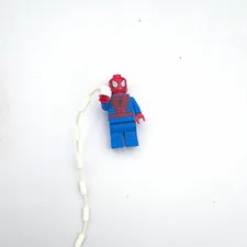 LEGO Marvel Spider-Man Minifigure with White Web Accessory, 2 Pieces