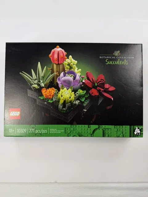 LEGO Botanicals: Succulents (10309) Sealed Box New Complete 2022