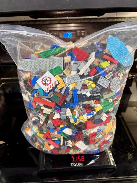 Large Loose Lego Bricks Lot Assorted-7.15 Lbs