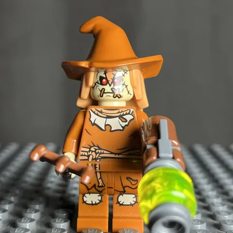LEGO Scarecrow sh0275 Dark Orange Floppy Hat Batman Super Heroes Minifigure 2K