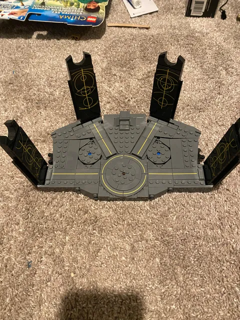 Lego 75385 Duel on Peridea build ONLY! No Minifigures. READ DISC