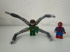 LEGO Super Heroes 76148 Dr Octopus (Otto Octavius) and Spiderman Minifigure Lot