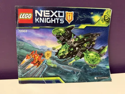 Lego 72003 Nexo Knights Berserker Bomber Instruction Manual Only