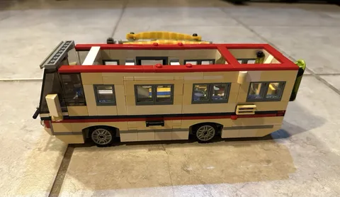 Lego Getaway Camper 31052 Creator 3 In 1 Incomplete 