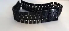 LEGO BULK LOT 36 black TECHNIC LINKs  TREAD WIDE 2 PIN HOLES