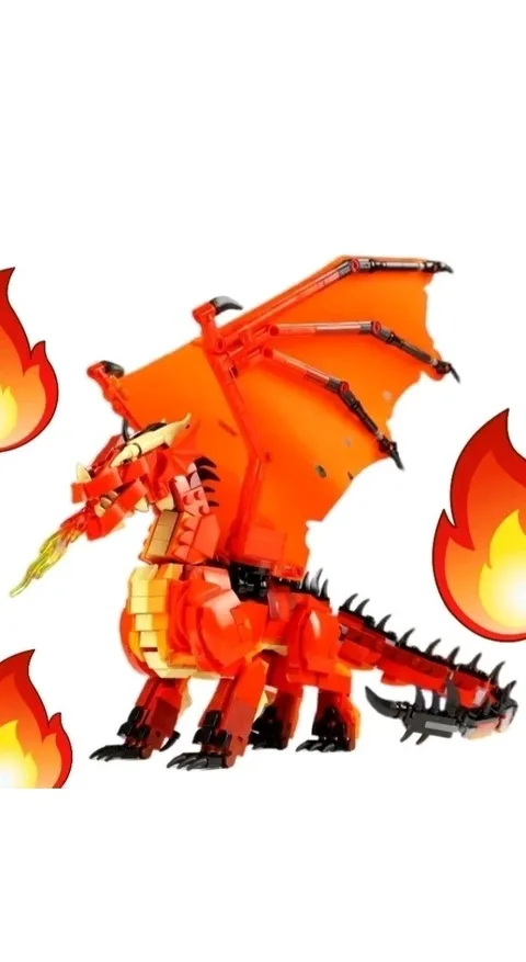 LEGO Dungeons & Dragons Red Dragon Tale 21348 Brand New Cinderhowl Only (Dragon)