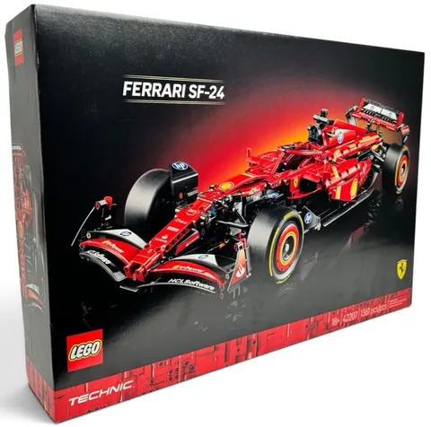 LEGO 42207 - F1 Team Ferrari SF-24 Formula 1 - 1361 Pcs - TECHNIC - NIB IN HAND!