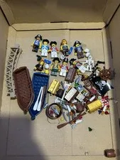 Lego Pirates Theme Lot Mini figures Parts Accessories Boats Weapons Etc