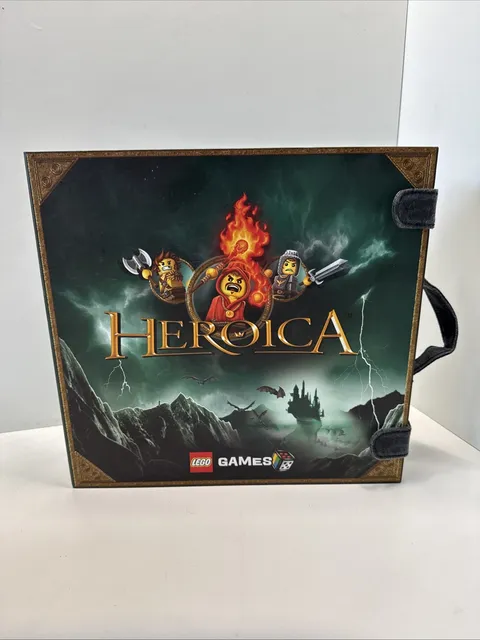 Lego Case Lego Heroica See Photos + Fortaan PARTIALLY COMPLETE +DISCONTINUED