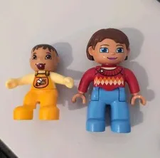 LEGO Duplo Mom & Yellow Baby Figures Set 10585 (85363pb003 & 47394pb180)