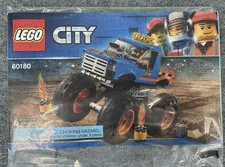 LEGO 60180 City Monster Truck Instruction Manual Only OEM Original