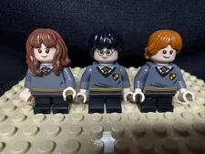  Lego Harry Potter minfigure lot from set75954 Harry Potter Hermoine Ron Weasley