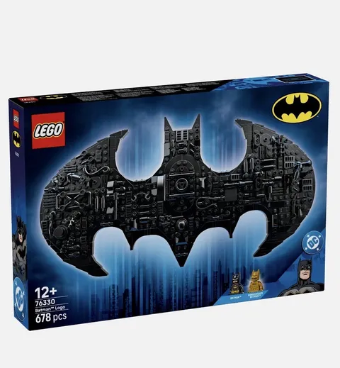 LEGO DC Batman Logo 76330 Building Set 678 Pieces 12+ Display Stand