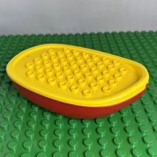 Lego Duplo boat yellow and red 10805 10875