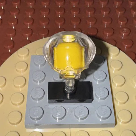 Lego Batman - Mr. Freeze Trans-clear Helmet - Rare 
