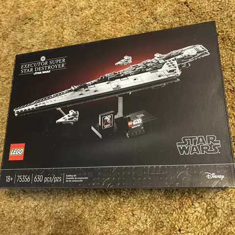 Lego Disney Star Wars Executor Super Star Destroyer 75356 Manuel & Box ONLY