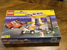 LEGO 1256 Town Shell Petrol Pump 1999 Promotional New Sealed Box Set -