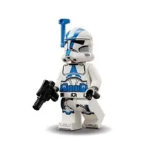 New LEGO STAR WARS 75345 501st LEGION CLONE OFFICER with BLASTER MINIFIGURE