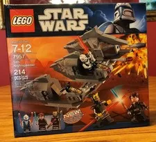 STAR WARS LEGO Set 7957 SITH NIGHTSPEEDER - Complete