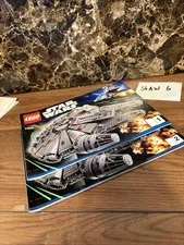 Lego Star Wars 7965 Millennium Falcon Instruction Manual Only  Book 1 & 2