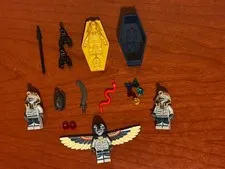 Lego 853176 Pharaoh's Quest Skeleton Mummy Battle Pack Complete mf61