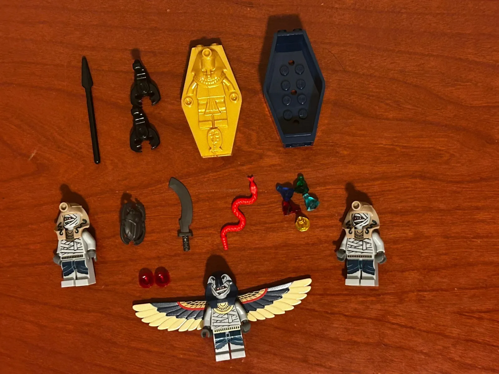 Lego 853176 Pharaoh's Quest Skeleton Mummy Battle Pack Complete mf61