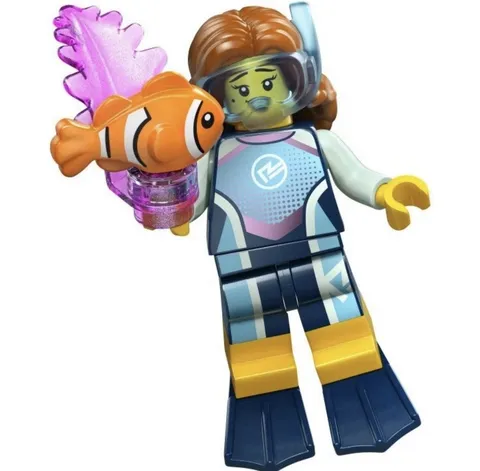 LEGO  Series 29 Collectible Minifigures 71052 - Marine Biologist  (IN STOCK)