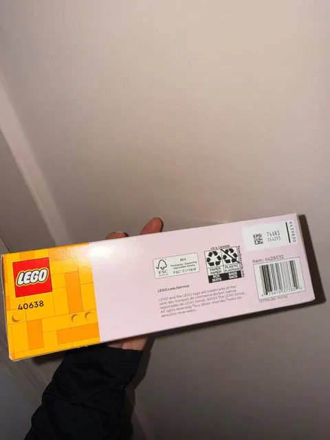 LEGO Miscellaneous 40638 Heart Ornament pink and floral, gift for couple