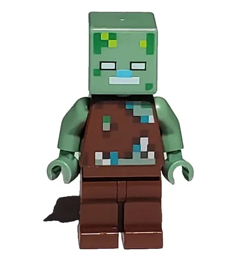 Lego Minifigure Minecraft MIN088 Drowned Zombie