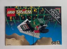 Lego Instruction Only Manual Space Police 6813
