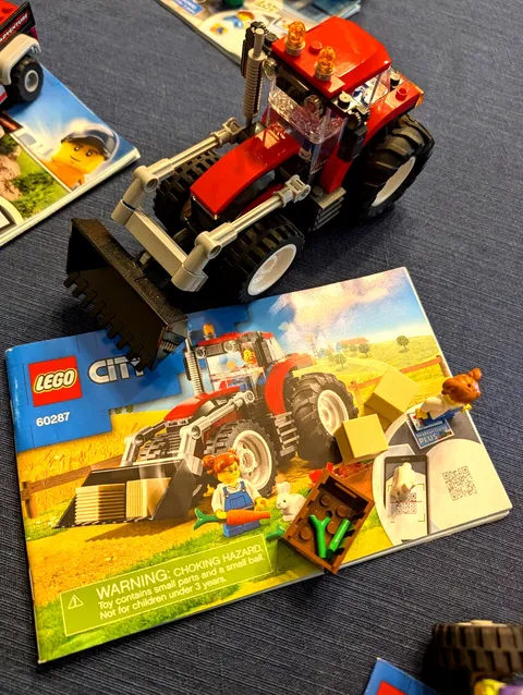 5 LEGO CITY SETS 60287 60240 60251 60249 60220 