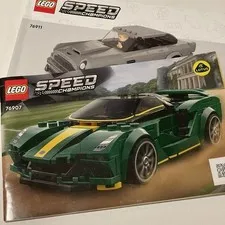 LEGO Instruction Manual Book Only 76907 76911 Speed Champions Lotus Aston M