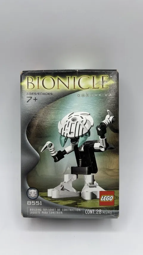NEW SEALED Lego Bionicle Bohrok Va Kohrak Va 8551