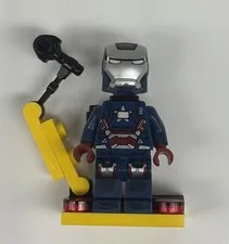 LEGO Iron Man 3 30168 Iron Patriot Minifigure Complete Rare Marvel
