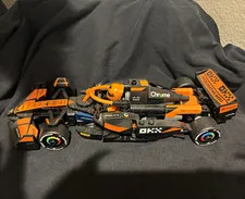 LEGO McLaren Formula 1 Race Car Model Black/Orange Chrome OKX Livery Car Only