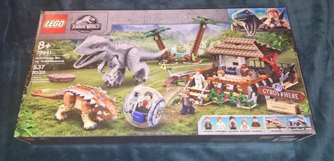 Lego Jurassic World Indominous Rex Vs. Ankylosaurus Set #75941 New In Sealed Box