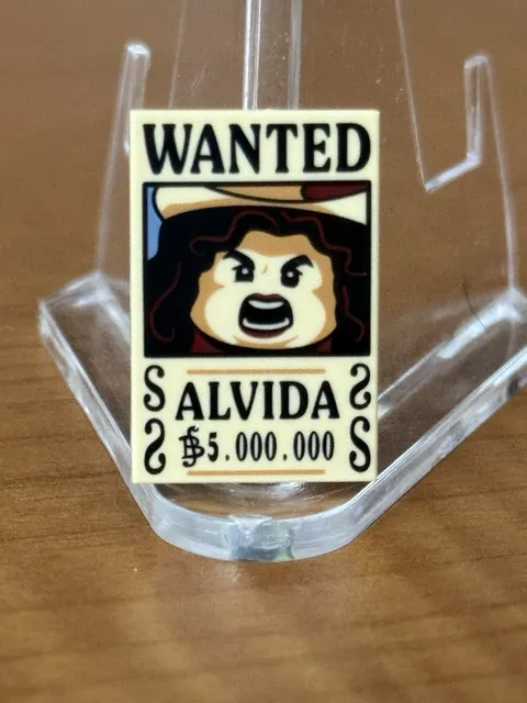 LEGO One Piece Wanted Poster Alvida 75638