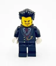 2012 LEGO Rockabilly Rathbone Lord Vampyre Minifigure Mashup, Vampyres Hearse